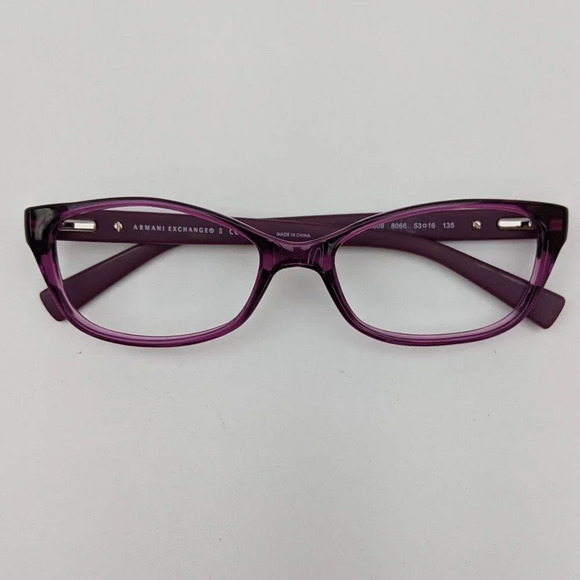 🕶️Armani Exchange AX3009 8066 Eyeglasses 53/16 135 /YHG310🕶️ - Picture 1 of 6